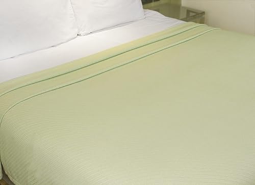 Miniatura 3 de Cotton Craft - Cobija térmica de sarga de punto espiga (100% algodón súper suave de alta calidad)