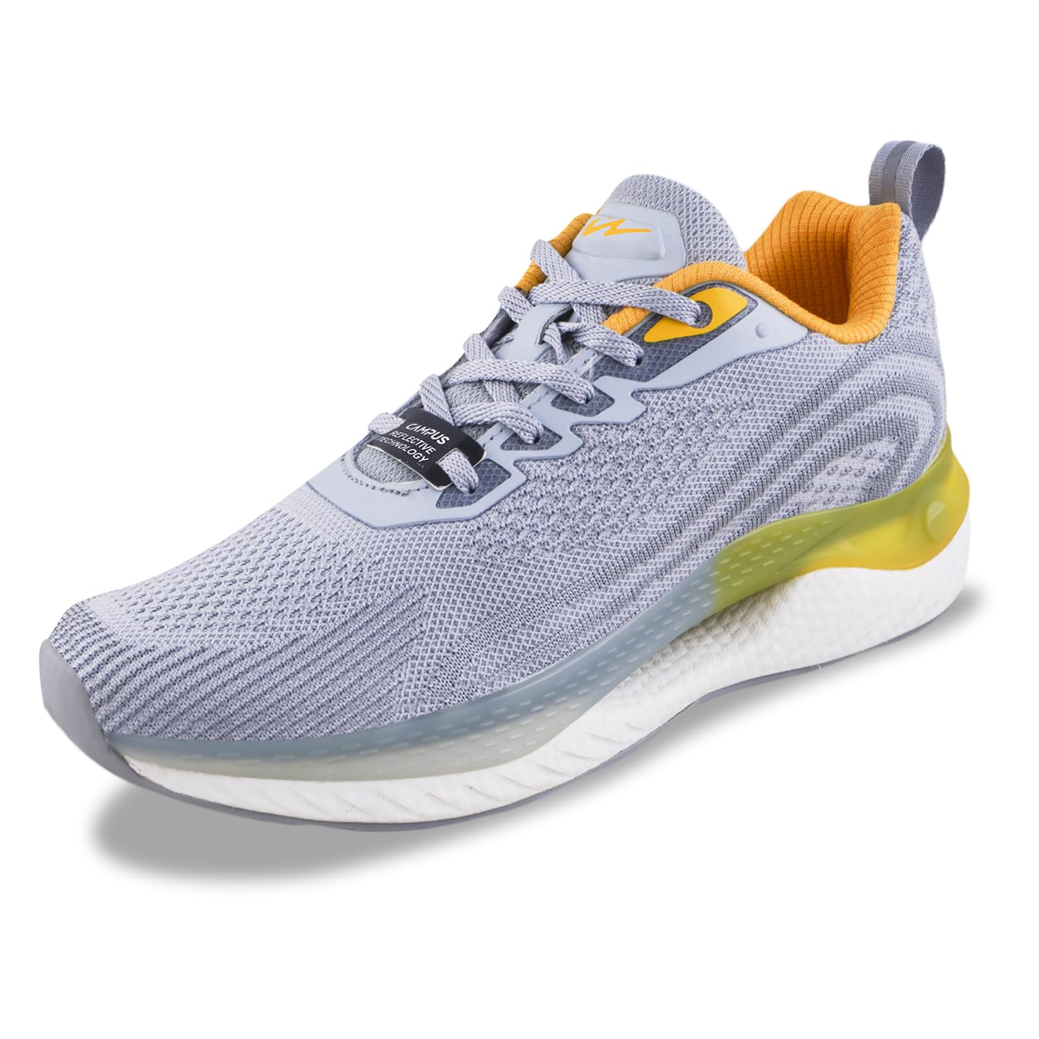 Campus Mens Circle L.Gry/MSTD Running Shoes - 9UK/India 22G-1133 (B0CQM7PHFF) Amazon Price History, Amazon Price Tracker