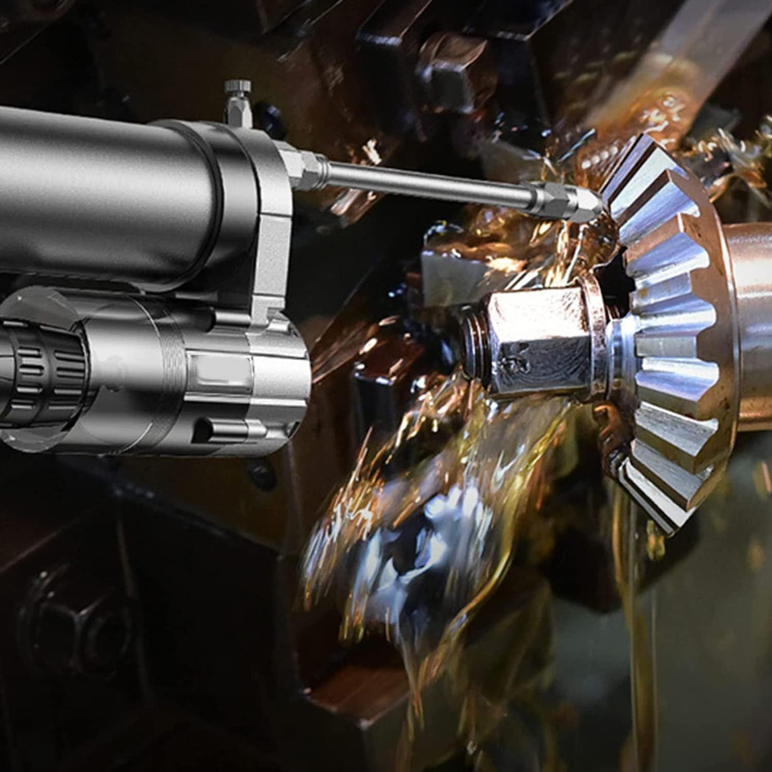 Akumulatorowy pistolet do smarowania, wiertarka litowa 25 V, podwójna prędkość, mechaniczny sprzęt do wtrysku smarowania