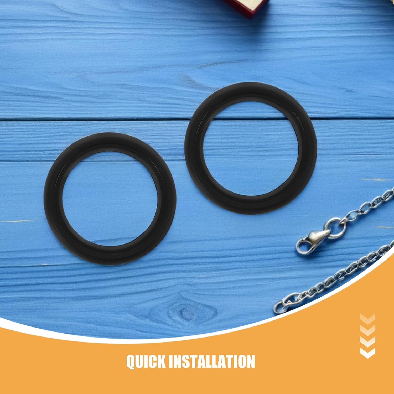 4pcs Baby Stroller Outer Tube: Stroller Tire Tube Replacement - 4.92"X4.92" Rubber Inner Tire for Baby Carriage Trolley Black