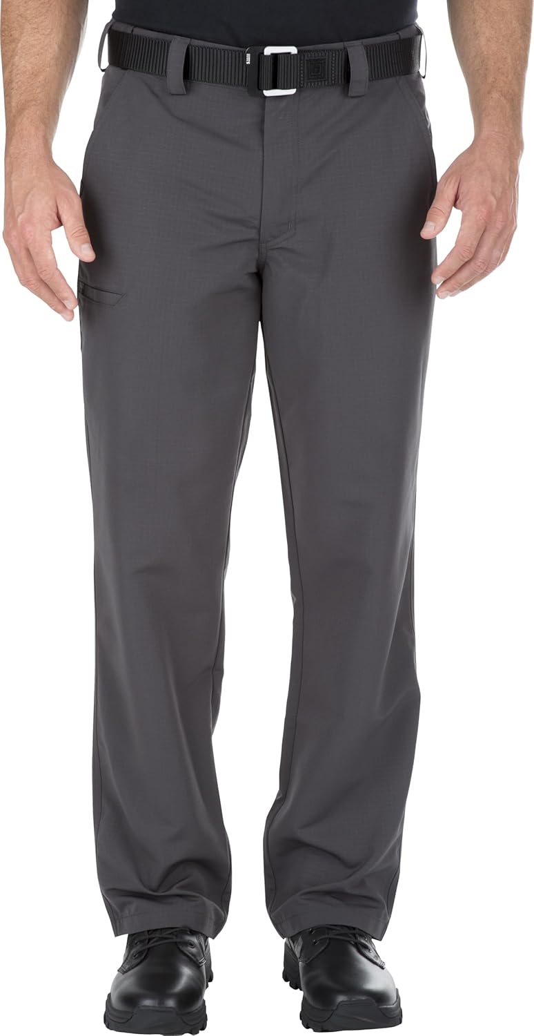 5.11 Tactical Men's Fast-Tac Urban Pants, Regular Fit, Professional Work Pant, Lightweight & Water Resistant, Style 74461ABR