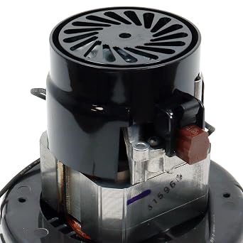 Vacuum Motor Compatible with Bison Ametek Lamb 116110-01, 2 Stage 5.7 Peripheral Bypass Motor, 1125W 240V Replacement Spare