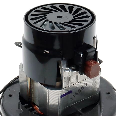 Vacuum Motor Compatible with Bison Ametek Lamb 116110-01, 2 Stage 5.7 Peripheral Bypass Motor, 1125W 240V Replacement Spare
