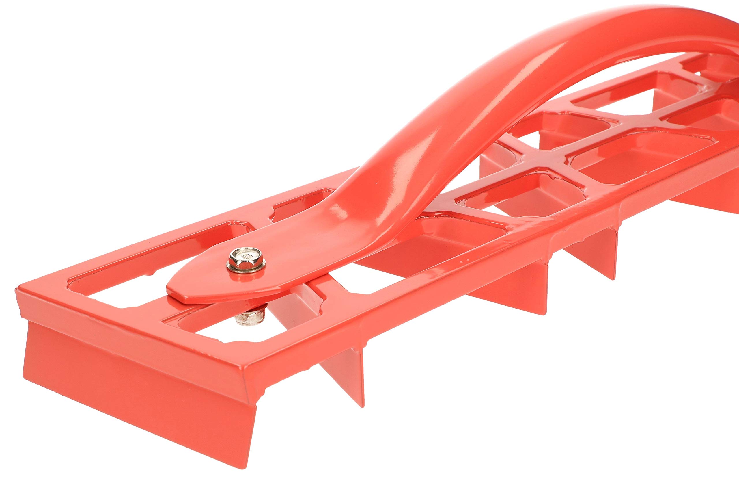 KOTARBAU® Rabot 450 x 85 mm zum Entfernen von Putz Farben Handhobel Putzhobel Schleifraspel Gipserhobel Kantenhobel Rot