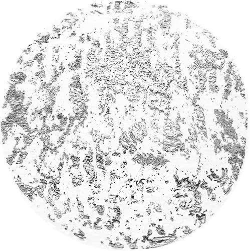 Miniatura 9 de Juego de 12 manteles individuales desechables dorados de malla fina metálica redonda de 13 pulgadas, manteles individuales prensados de otoño,