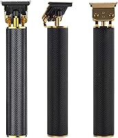 Vista 7 de Kit de recortador de pelo unisex, inalámbrico, recargable, impermeable, con peines guía para hombres