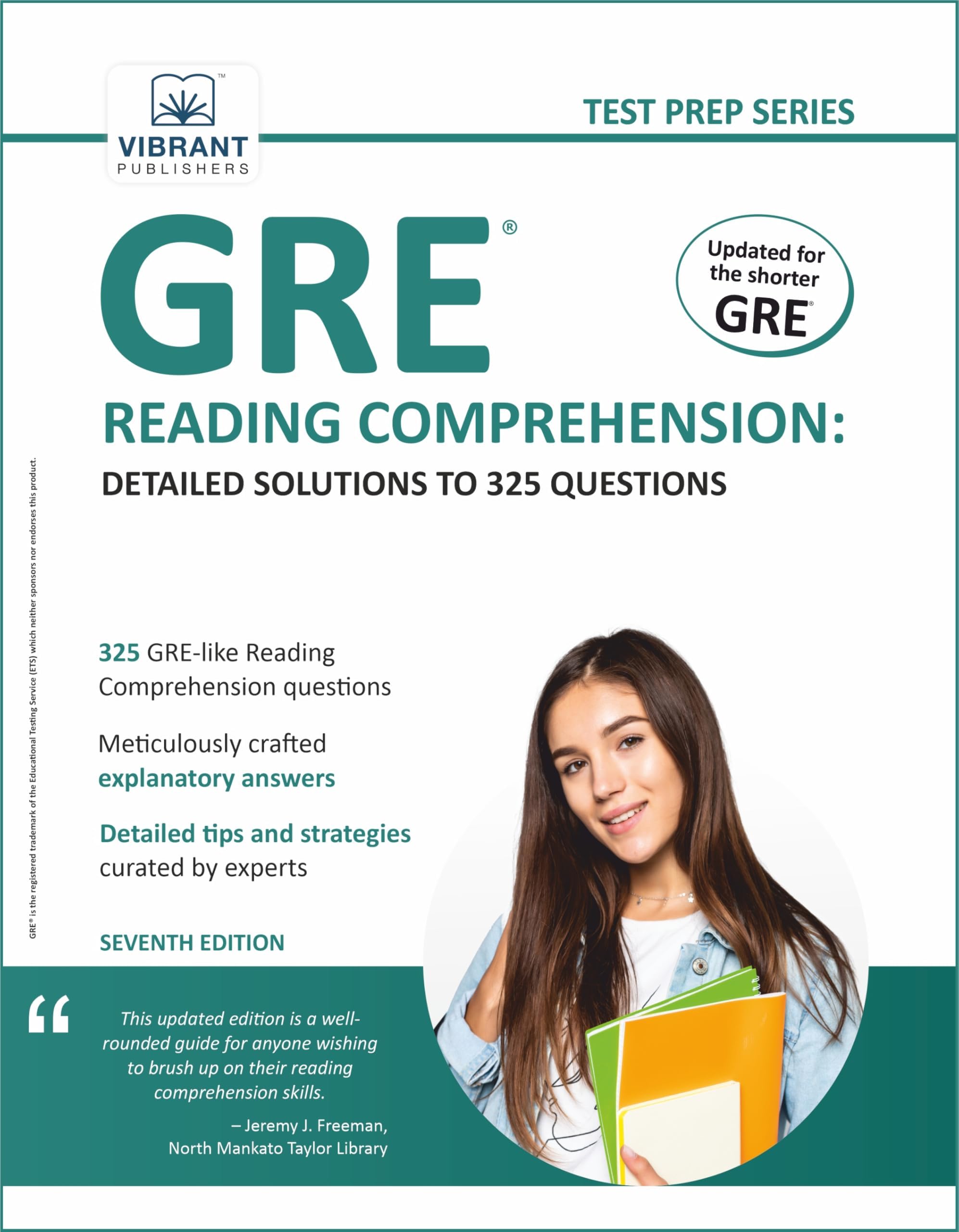 GRE Reading Comprehension: Detailed Solutions to 325 Questions