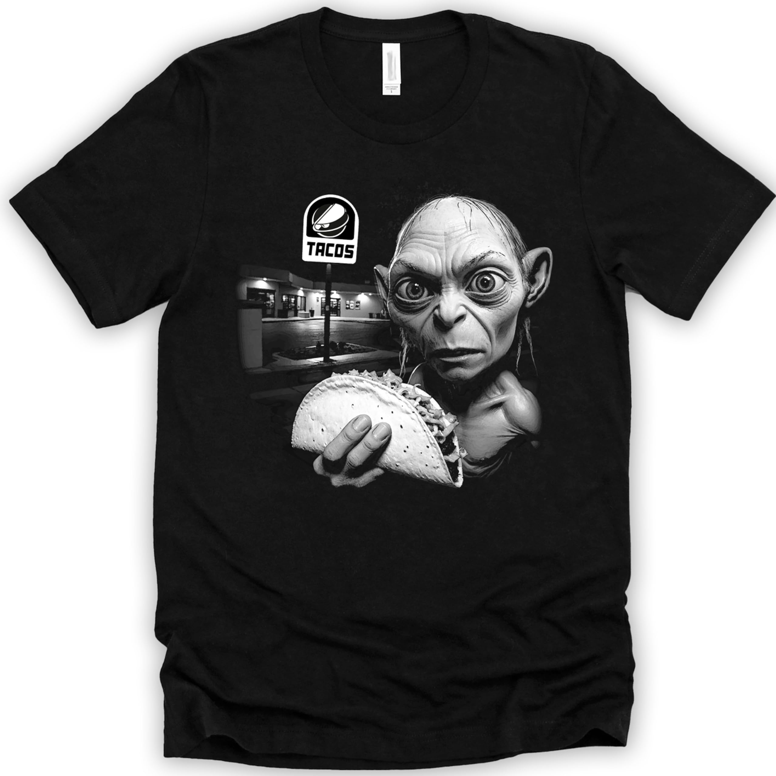 Funny Crossover Taco Precious Unisex T-Shirt Graphic Tee Bell Goll um