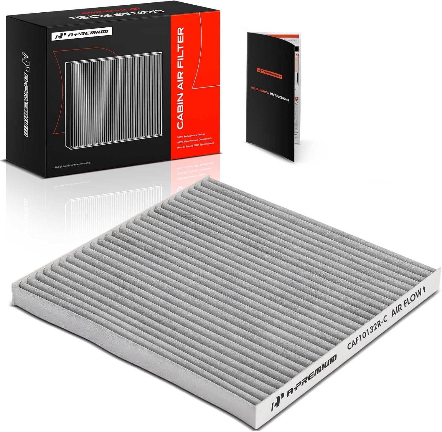 A-Premium Cabin Air Filter with Activated Carbon Compatible with Toyota Camry, Avalon, Solara, Sienna & Lexus ES330, RX350, GX470, RX400H