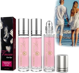 Pheromones Perfumes for Women, Lunex Phero Perfume, 3pcs Lunex Ferro Perfume, Pheromone Perfume Ferromont Roll-on Perfume for Women, Ferromont Perfume Oil