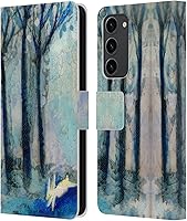 Vista 10 de Head Case Designs Officially Licensed Wyanne Half Light Nature 2 Leather Wallet Case Compatible with Samsung Galaxy S23+ 5G