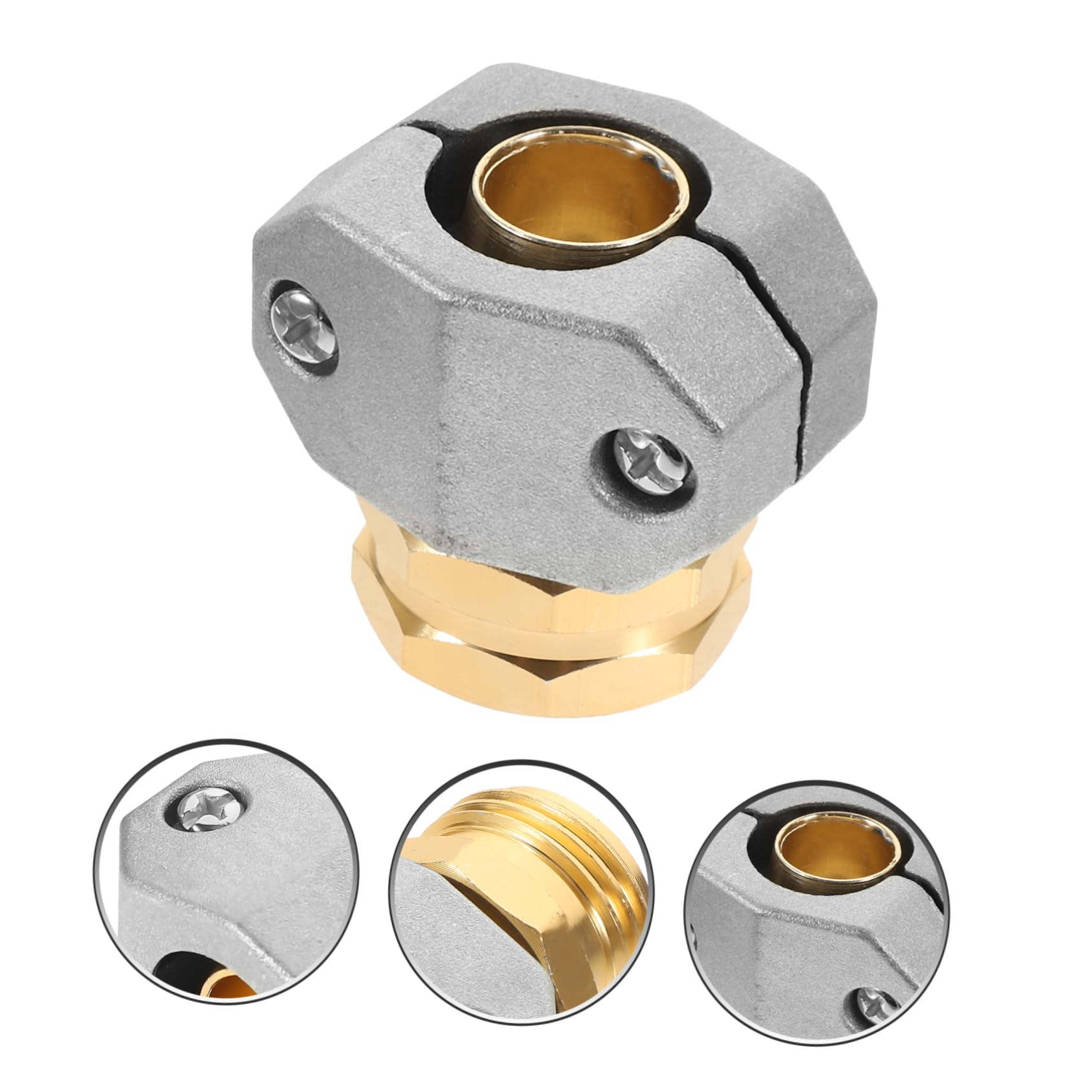 Toddmomy 8piezas Conector De Reparación De Manguera De Jardín Adaptador De Manguera De Conectores Rápidos Herramienta De Reparación Práctica y Duradera