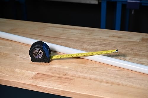 Miniatura 6 de Century Drill & Tool Cinta métrica azul grande de 33 pies, duradera y precisa con punta magnética para un uso fácil, perfecta para proyectos de