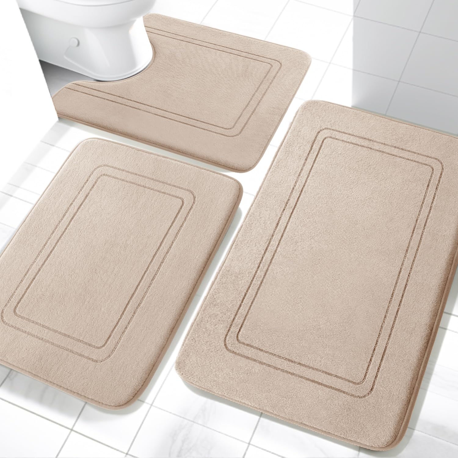 YIHOUSE Memory Foam Bath Mat