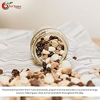 Vista 5 de NY Spice Shop Yogurt Trail Mix - 3 libras Trail Mix Snacks saludables - Mezcla de frutos secos mixtos, frutas secas y más