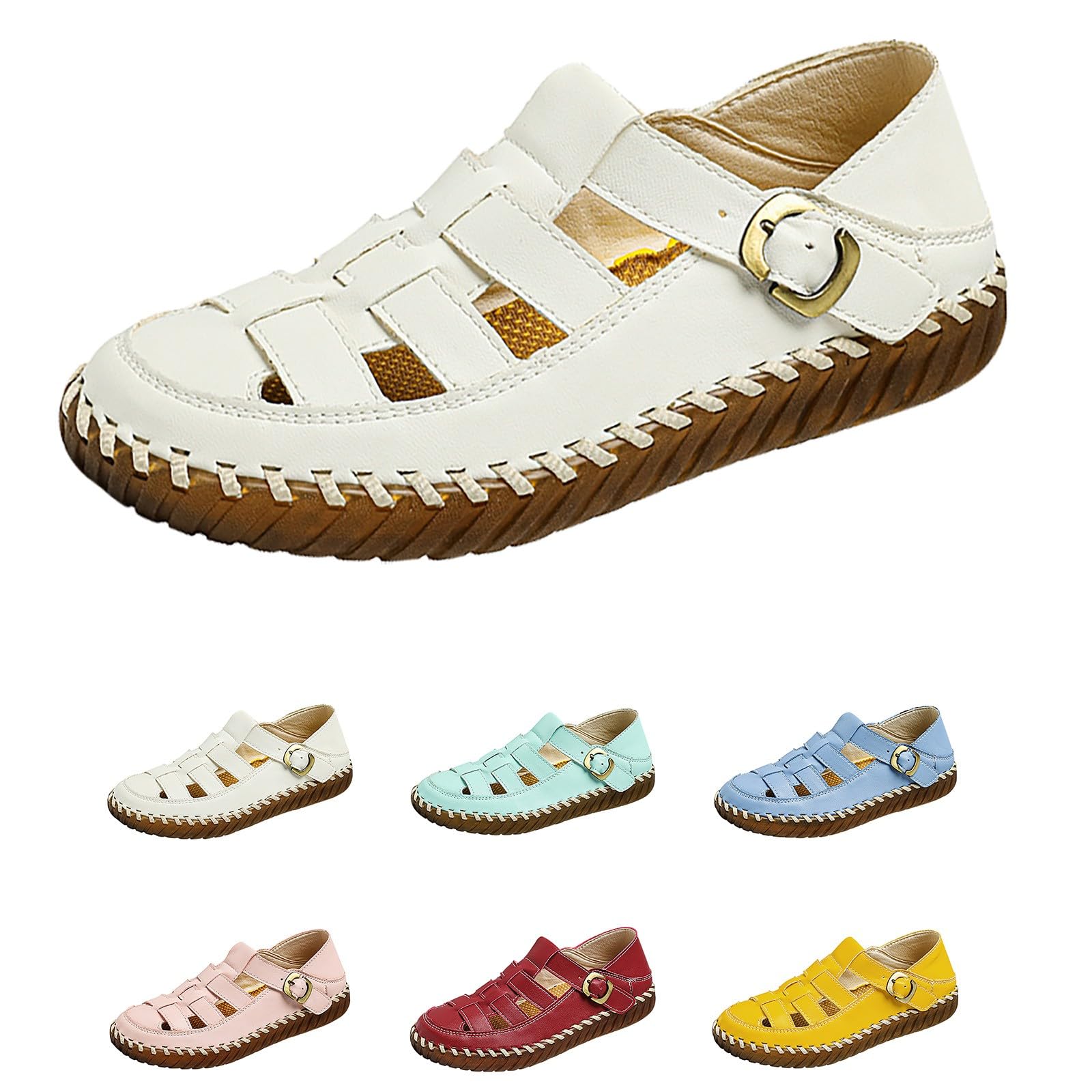 Genérico Sandalias Mujer Cómodas Para Verano, Calzado Sencillo Y Funcional, Sandalias Mujer Verano Adecuada Para Cada Día