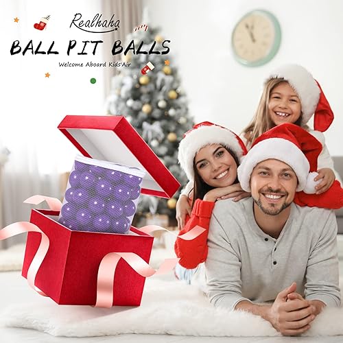 Miniatura 7 de Realhaha Pelotas de 2.75 pulgadas, grandes, coloridas y duraderas, no tóxicas y sin BPA, perfectas para sala de juegos de interiorexterior,