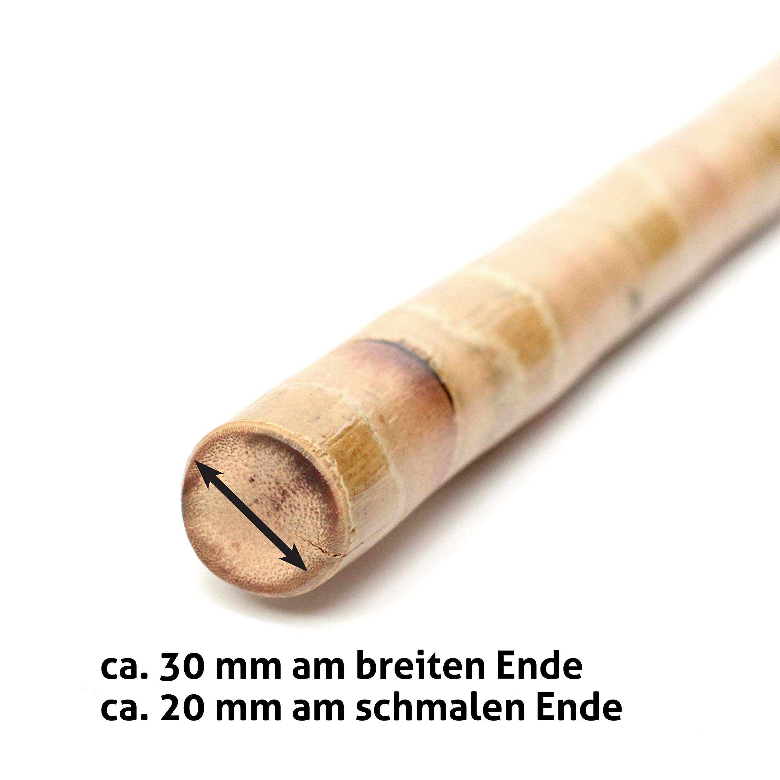 Bastone Escrima In Rattan Naturale - Legno Di Radice, 71 Cm, Per Arti Marziali E Allenamento - Foto 3