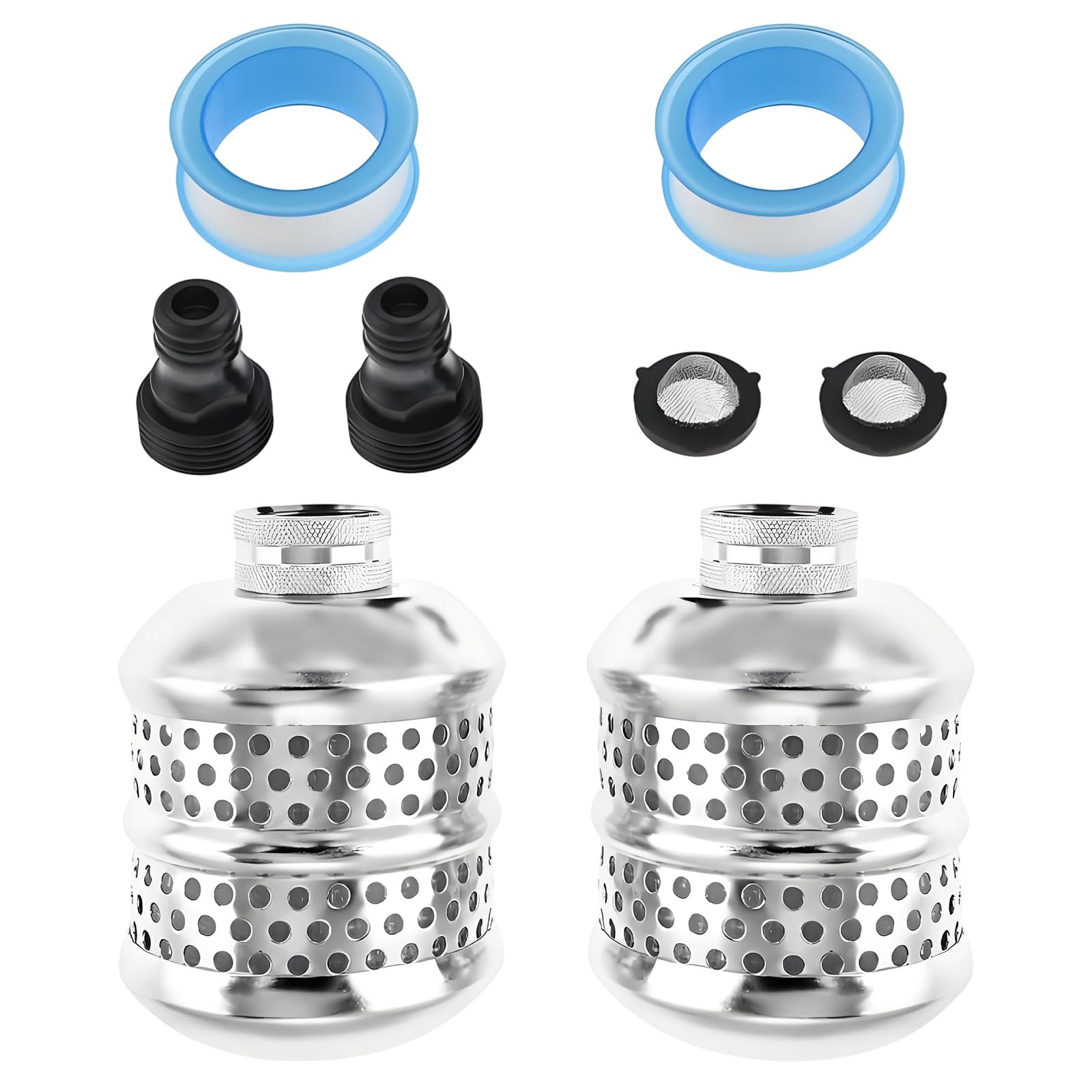 Sphères filtrantes en aluminium résistantes à la rouille pour éliminer les impuretés dans l ' irrigation des légumes de la cour Purification efficace de l ' eau du jardin Filtre à eau agricole