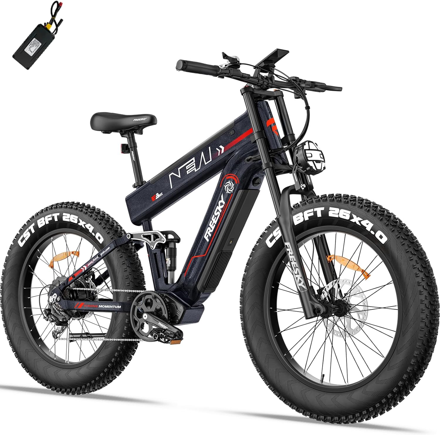 FREESKY Dual Battery Electric Bike for Adults product image