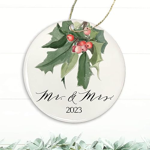 Miniatura 7 de Custom Ceramic Christmas Ornaments (Photo + Year)