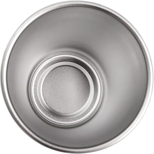 Miniatura 4 de Tosnail Paquete de 6 vasos de acero inoxidable de 16 onzas vasos de metal irrompibles vasos de agua para niños adultos uso en interiores y