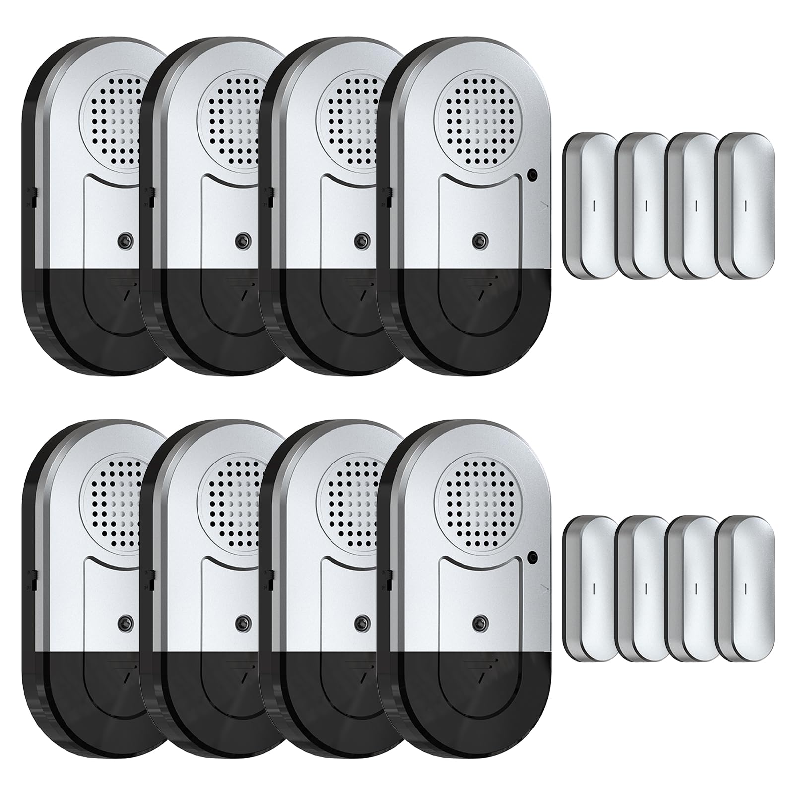 Sanjie Door Window Alarms When Opened, 8 Pack, Volume Control