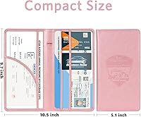 Vista 5 de CoBak - Estuche para registro y seguro del auto, organizador para la guantera, accesorio para compartimento de auto o camión, estuche con cierre