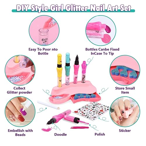 Miniatura 3 de Juego de esmaltes de uñas para niñas