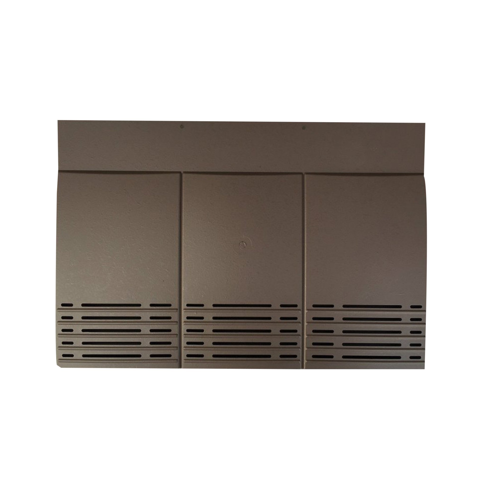 Beddoes Products Plain Tile Vent for Concrete and Clay Tiles with Flexi Pipe Adaptor (Brown - Smooth)