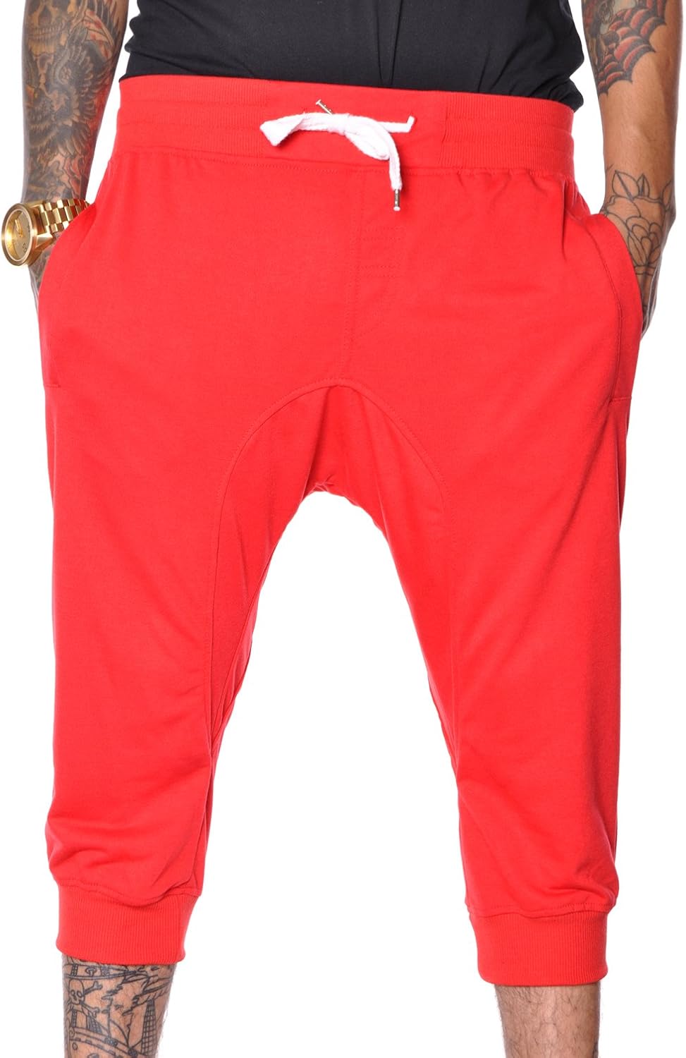 Southpole Men's Jogger Capri Pant: Clothing