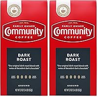Vista 18 de Community Coffee Mezcla de café y achicoria de 16 onzas, café molido tostado oscuro medio, sellado al vacío, bolsa de 16 onzas (paquete de 1)