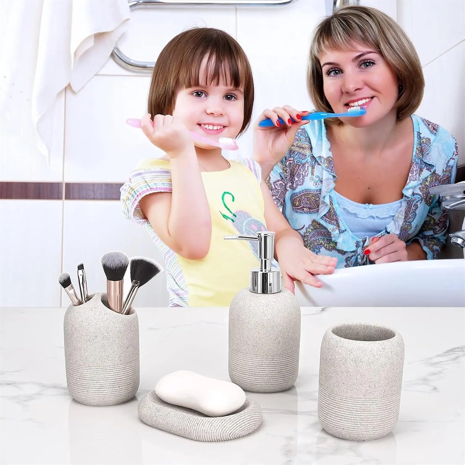 Badezimmer-Zubehör-Set Für Haushalt Wohnen