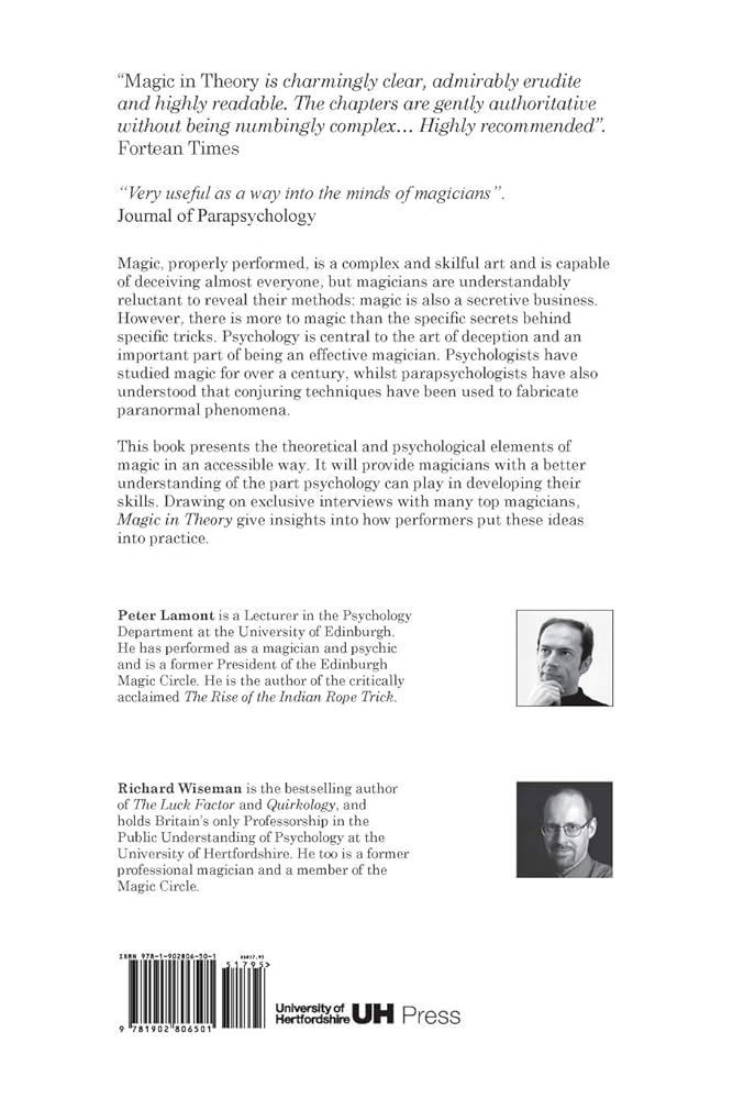 Magic in Theory: An Introduction to the Theoretical and