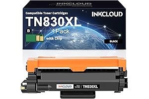 Brother's Nest: INKCloud TN830XL Black Toner Cartridge