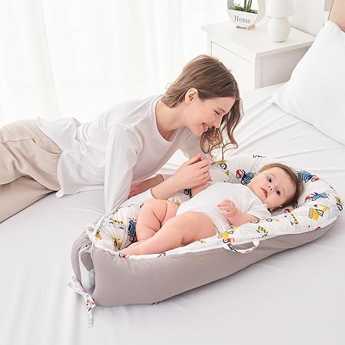 Miniatura 10 de Viviland Tumbona Snuggle Me para bebés recién nacidos de 0 a 24 meses, unicornio