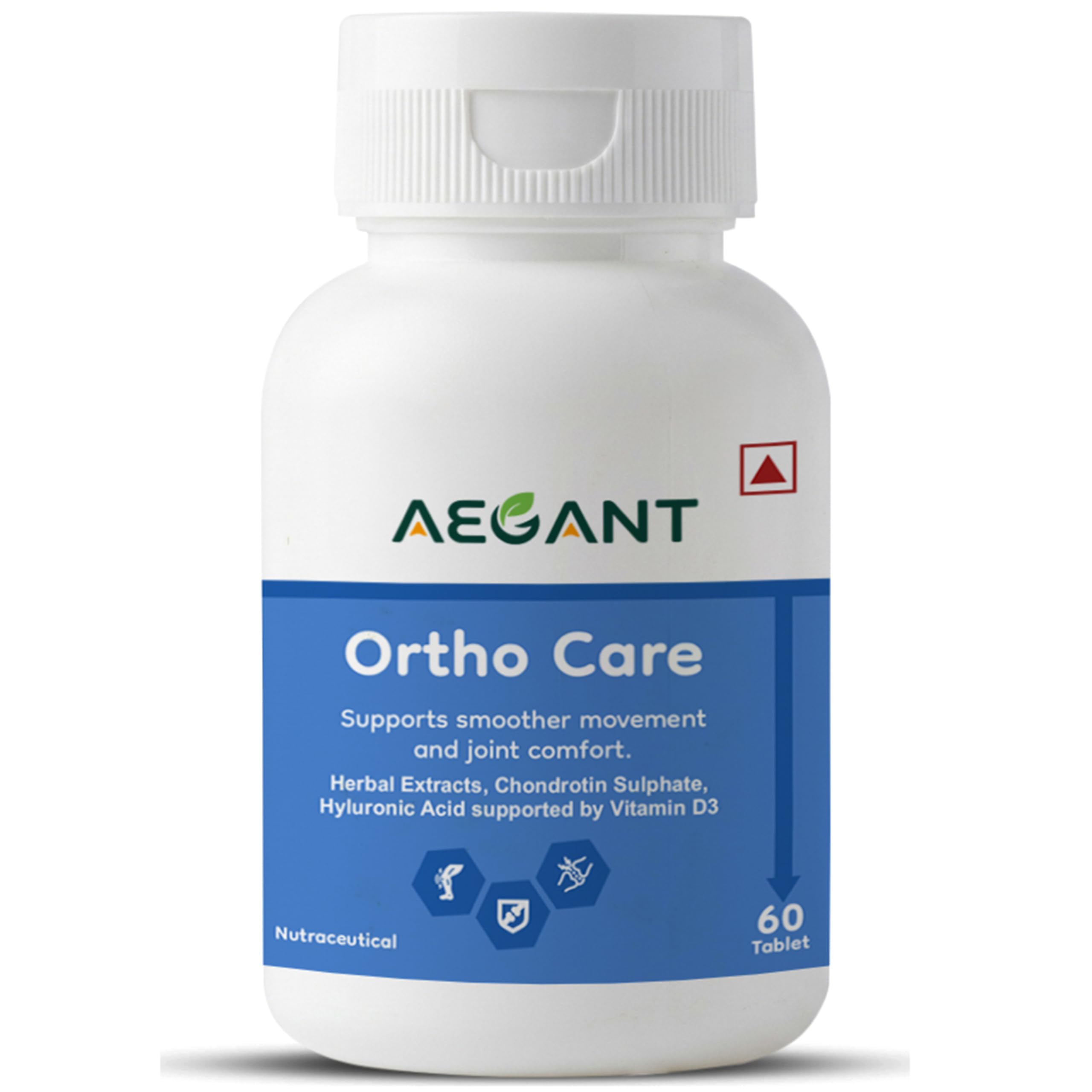 Ortho Care Joint Support Tablets with Chondroitin, Hyaluronic Acid, MSM, Boswellia & Turmeric Extract | Supports Joint Mobility, Cartilage Health & Pain Relief | 60 Tablets for Men & Women-image-30