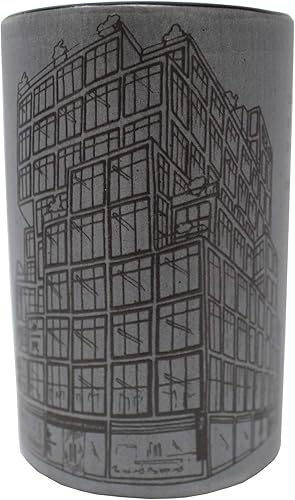 Vista 2 de Starbucks Reserve Roastery New York - Taza de cerámica, color gris cemento, 10 onzas