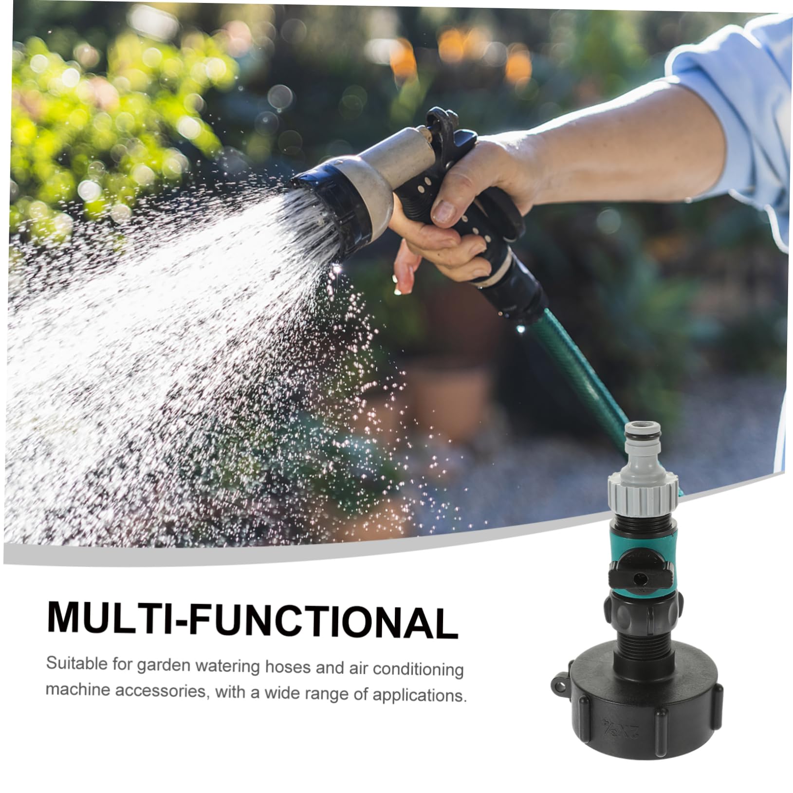 SUPVOX 4 Raccordi A Innesto Rapido Per Tubo Da Giardino Connettore Multiuso Per Tubo Flessibile Facile Da Installare