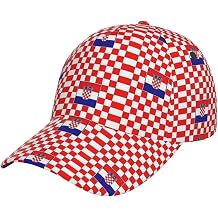 Funny Croatia Croatian Flag Baseball Hat for Men Women Adjustable Croatian Snapback Baseball Cap