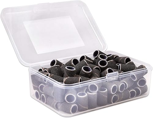 Miniatura 15 de Pana - 100 unidades de bandas para limar las uñas, con mandril color plata u oro