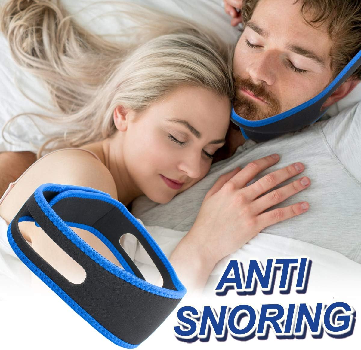 Anti Snoring Chin Strap, COMHOM CPAP Chin Strap Anti