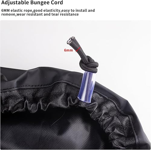 Miniatura 18 de UCEDER Waterproof Kayak Cockpit Cover Seal Cockpit Cover Maximum Protection for Your Ocean Cockpit