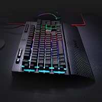 Redragon K512 Shiva RGB Gaming Billentyűzet Membrán Wrist Rest - black 7