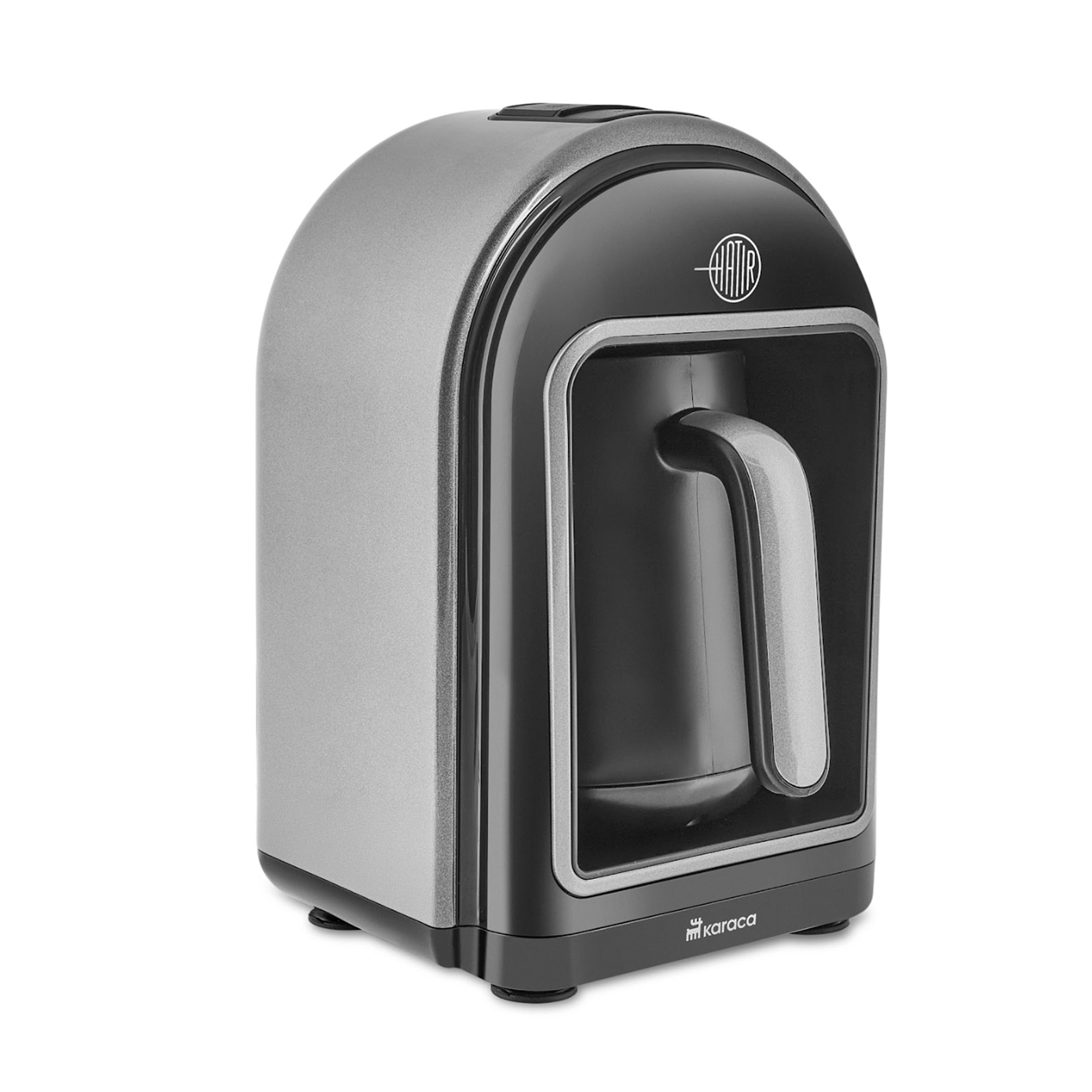 KARACA Hat r Turkish Coffee Maker 5 Cups Electric Turkish Coffee Machine with Ember Mode Automatic Temperature Control