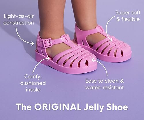 Miniatura 7 de Mini Melissa Ultragirl Sweet IX Mary Jane - Zapatos planos para bebés y niños pequeños, cómodos y lindos zapatos planos de gelatina con parte