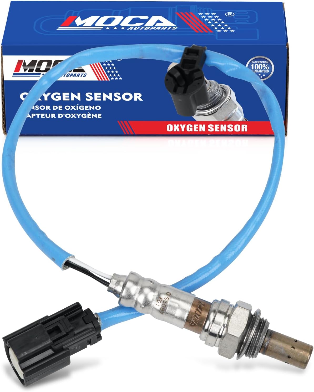 MOCA 234-4490 Downstream Oxygen Sensor Fits 2011-2014 for Ford F-150 3.5L 3.7L, 2013-2016 for Ford Police Interceptor Sedan 3.7L, 2013-2015 for Lincoln MKS 3.7L, 2011 for Mercury Milan 2.5L