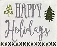 Vista 8 de Avanti Linens - Toalla de mano, terciopelo de algodón suave y absorbente, decoración de baño de vacaciones (colección de árboles de Navidad)