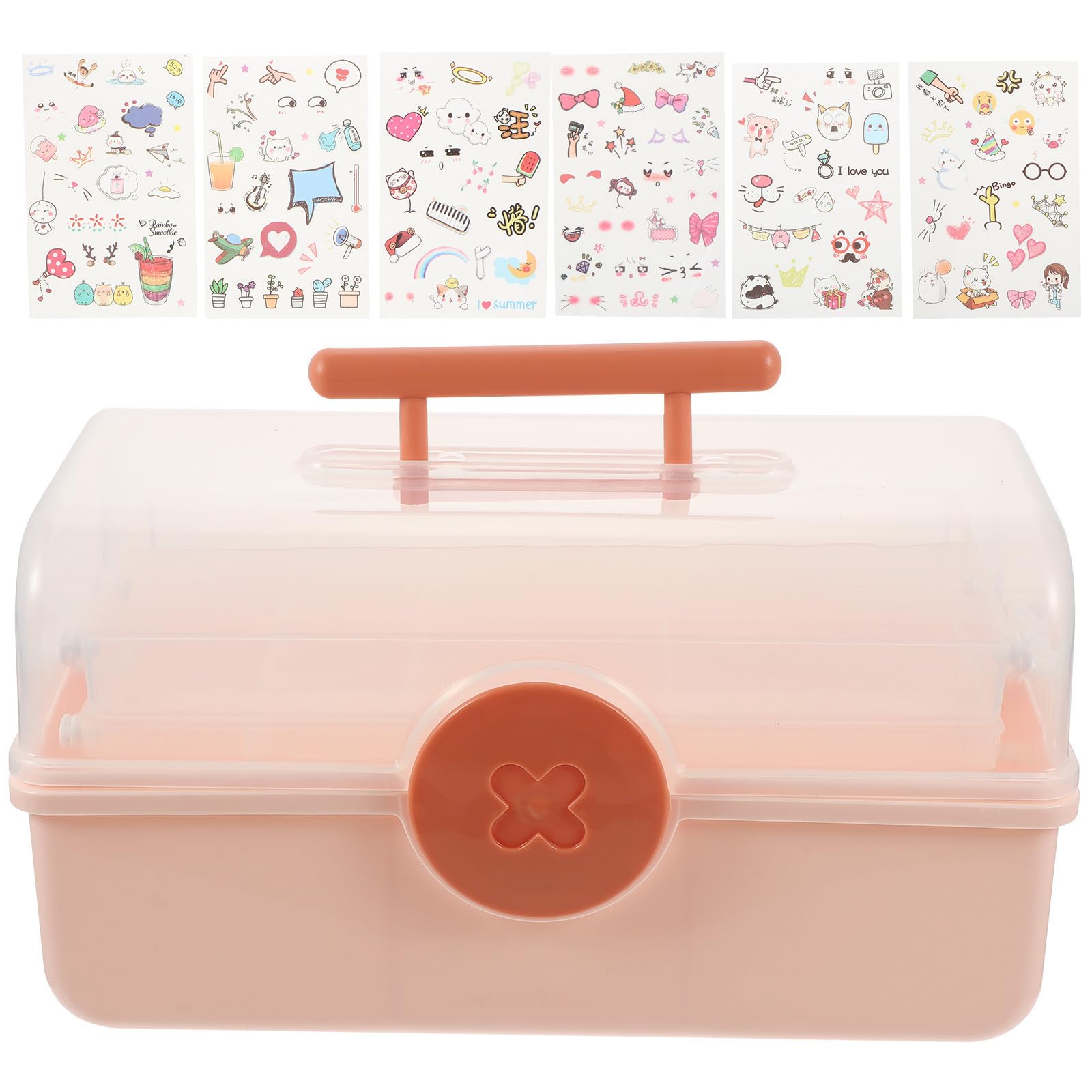 Caja de material PP BESPORTBLE para organizar el baño familiar y dormitorios