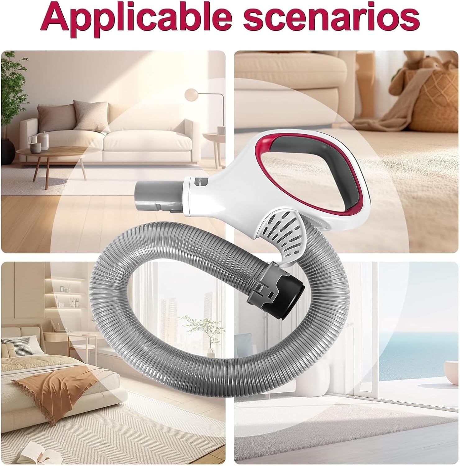 Upgraded Replacement Hose Handle,Compatible For Shark, Rotator Professional Lift Away Vacuum NV500, NV501, NV502, NV503, NV504, NV505, NV510